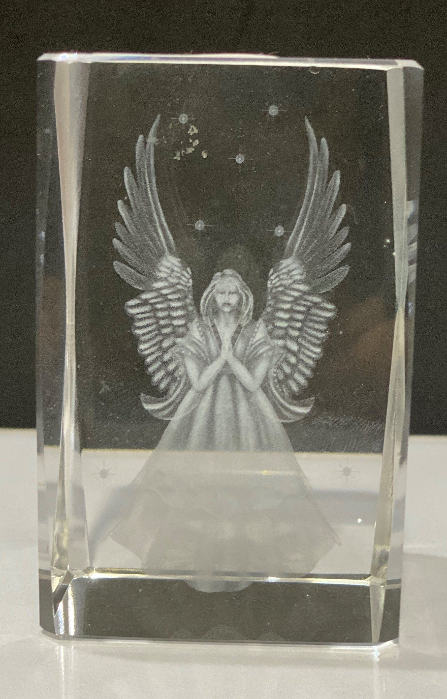 Glass Block Angel