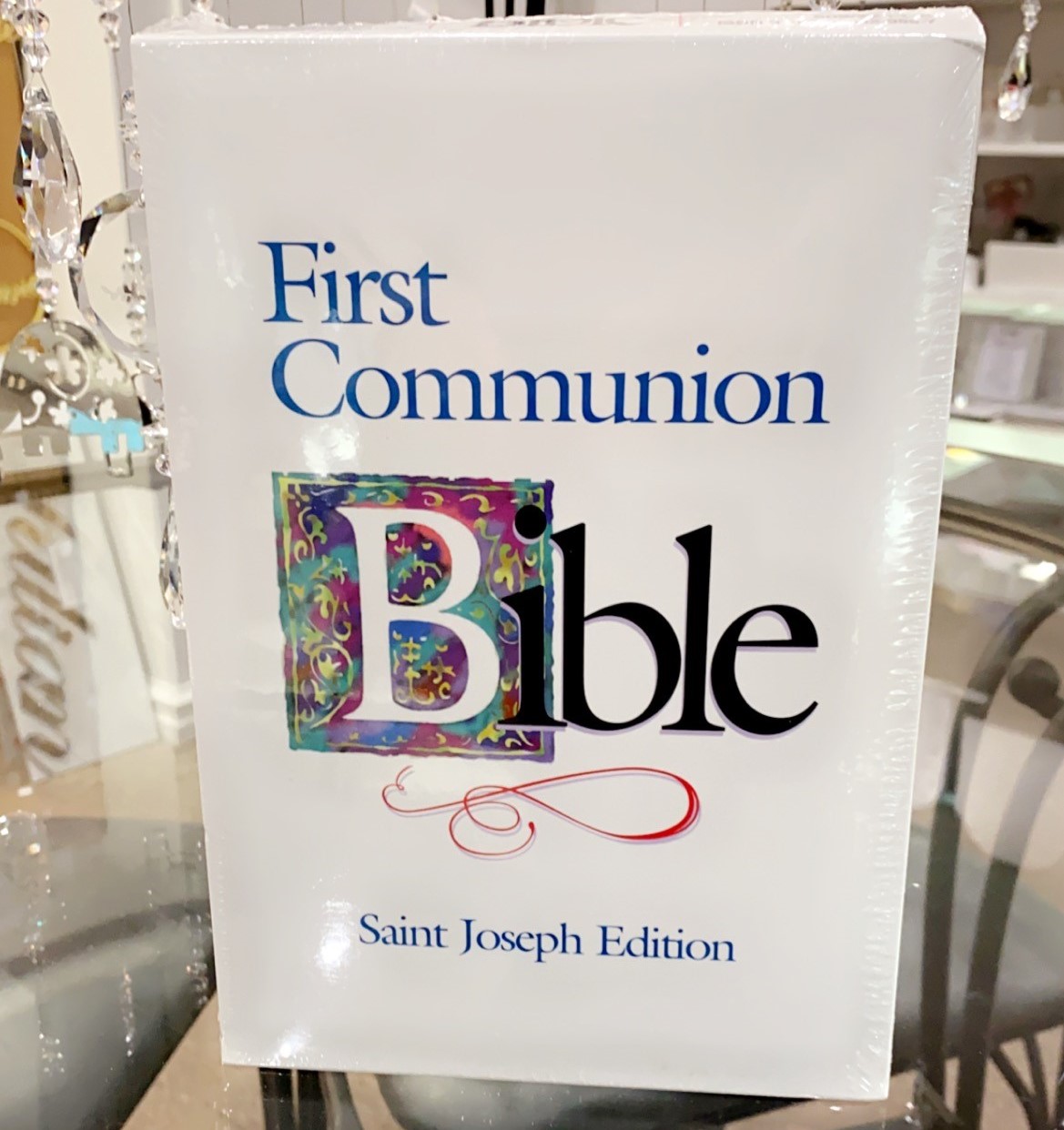 Boy Communion Bible